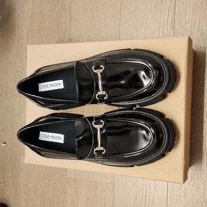 STEVE MADDEN TRIFECTA Color: BLACK Size: 9.5